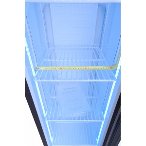 Шкаф холодильный для напитков GoodFood BC160BW2LEDCOL черный-белый