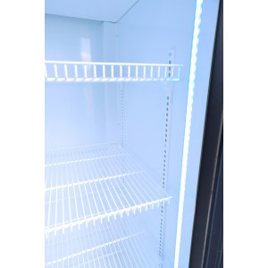 Шкаф холодильный для напитков GoodFood BC480BW2LED черный-белый