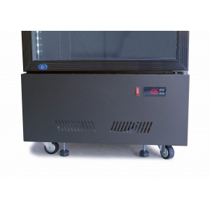 Шкаф холодильный для напитков GoodFood BC480NBB2LED черный-черный