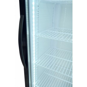 Шкаф холодильный для напитков GoodFood BC480NBW2LED черный-белый