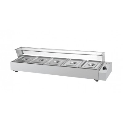 GoodFood Марміт-вітрина GN 1/2 х h100 мм BM5G GoodFood Марміт-вітрина GN 1/2 х h100 мм BM5G