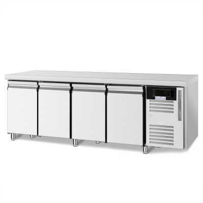 Стол холодильный четырёхдверный GoodFood GF-GN4100TNS-HC 