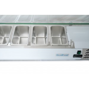 Холодильная витрина для топпинга GoodFood GF-VRX2000/330-H6C