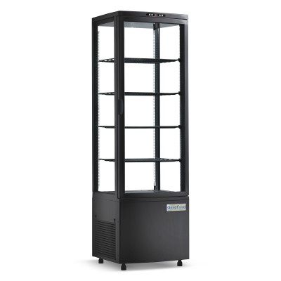 Витрина холодильная GoodFood RT235L3N черная Витрина холодильная GoodFood RT235L3N черная