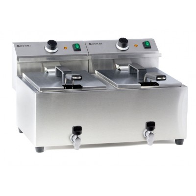 Фрітюрниця MasterPro 2x8 л Hendi арт. 209301 Фрітюрниця MasterPro 2x8 л Hendi арт. 209301