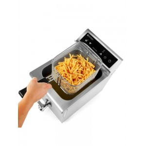Фрітюрниця індукційна Kitchen Line 8 л Hendi арт. 215012