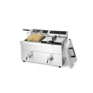Фритюрниця індукційна Kitchen Line – 2х8 л Hendi арт.215029 Фритюрниця індукційна Kitchen Line – 2х8 л Hendi арт.215029