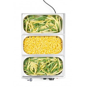 Марміт Kitchen Line із зливним краном GN 1/1, 1200 Вт Hendi арт. 238912 Марміт Kitchen Line із зливним краном GN 1/1, 1200 Вт Hendi арт. 238912
