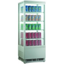 Шафа-вітрина холодильна EWT INOX RT98L