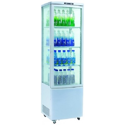 Шкаф-витрина холодильная EWT INOX RT280L