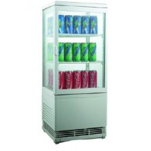 Шафа-вітрина холодильна EWT INOX RT58L