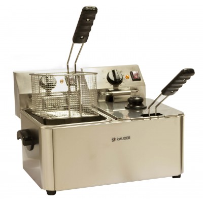Фритюрница электрическая Rauder HDF-4+4