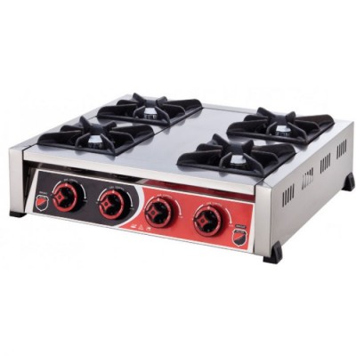 Газовая плита 4-х конфорочная  Silver мод. 2903 LPG