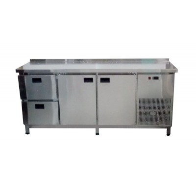 Стол холодильный Tehma 2 двери + 2 ящика (1860х600х850)